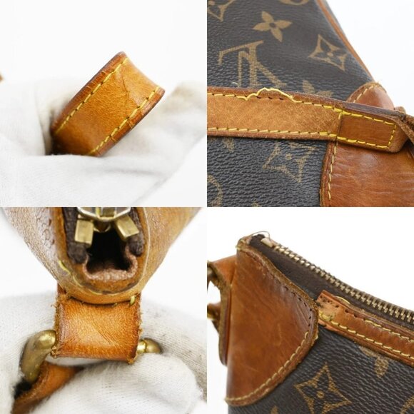 LOUIS VUITTON Odeon PM Shoulder Bag Monogram Leather Brown France - Picture 16 of 16